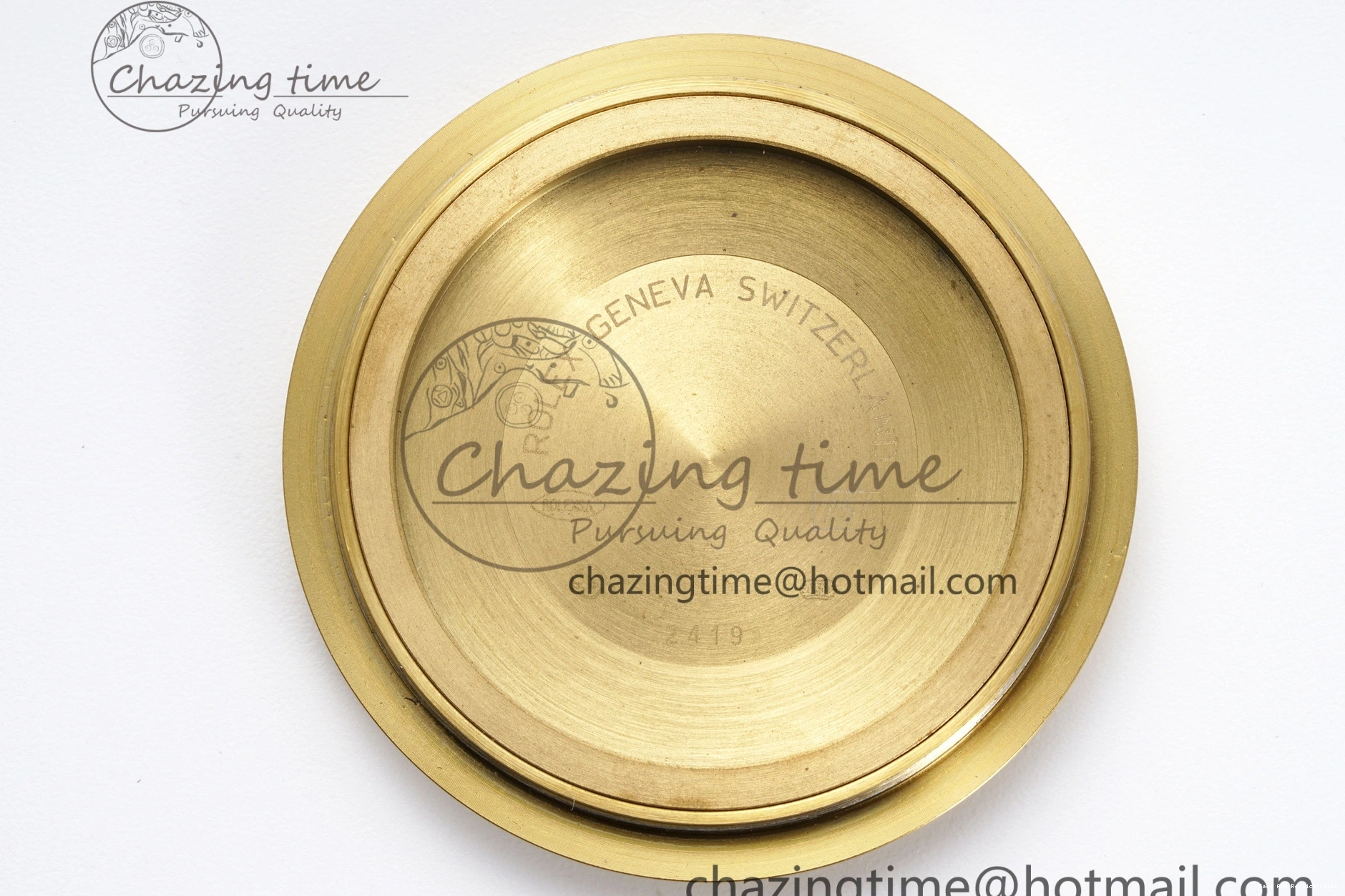 AAA Replica Watches 904L A2836 Green Gain Bracelet EasyMatch YG on V Roman 40 JDF DayDate Dial Markers Weight Steel 1822 President 0109